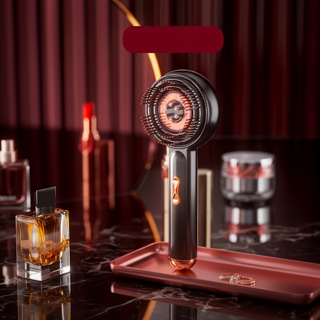 Hero shot dark marble rose gold