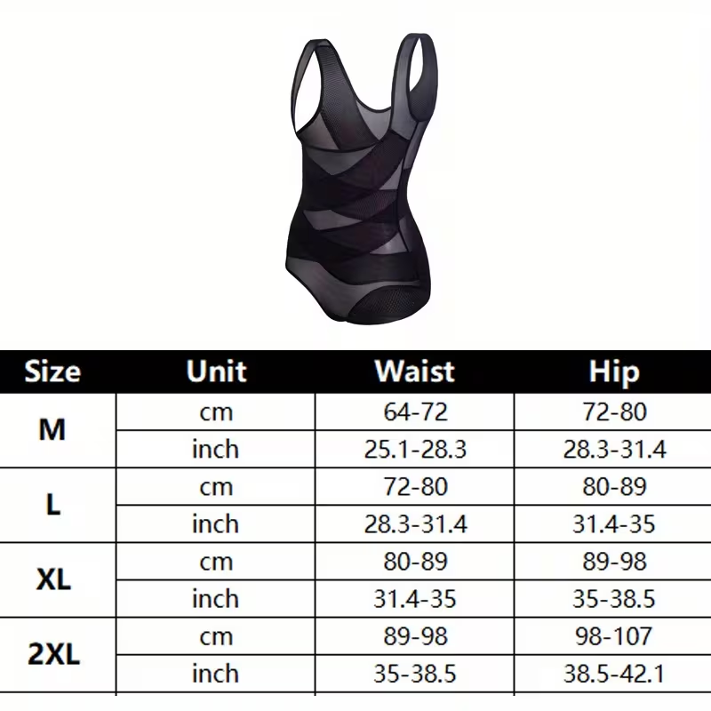 Women's shapewear bodysuit black lifestyle