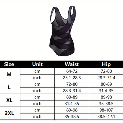 Women's shapewear bodysuit black lifestyle