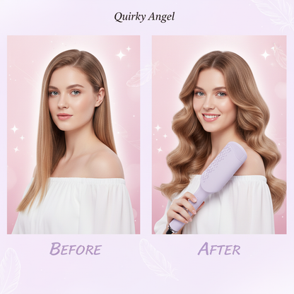 Woman with beautiful beach waves using the Large Wave Curling Iron
