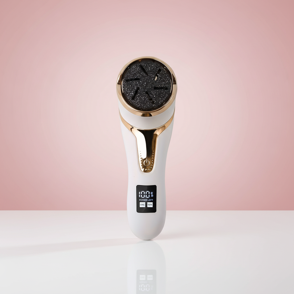 Electric Callus Remover hero product shot pink background