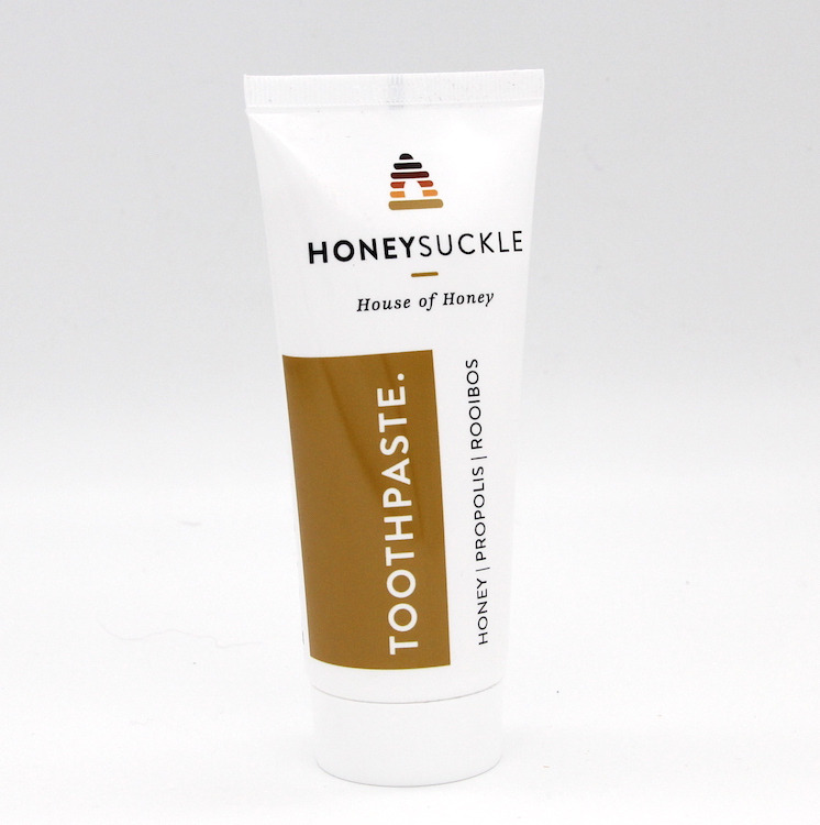 Original product photo of the Honeysuckle Toothpaste 100ml tube