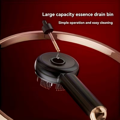 3-in-1 Hair Oil Applicator large capacity essence drain bin feature