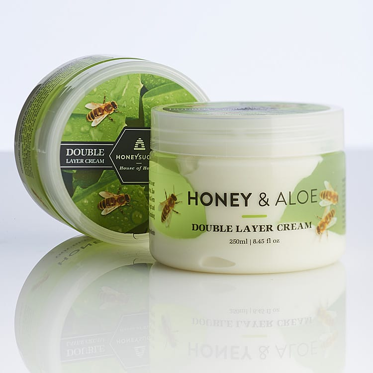 Honeysuckle Honey & Aloe Double Layer Cream 250ml original product photo