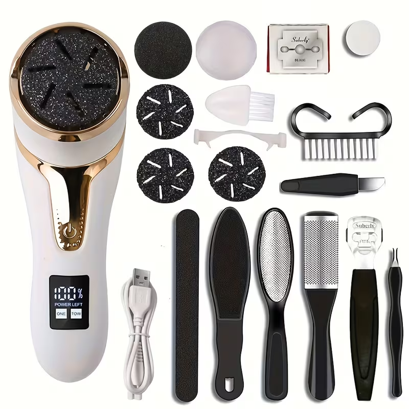 Electric Callus Remover full kit with all accessories