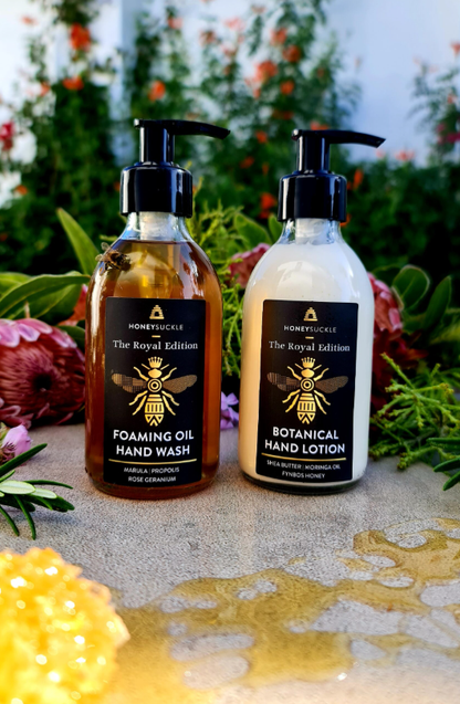 Honeysuckle Royal Edition Foaming Oil Wash and Botanical Hand Lotion original product photo