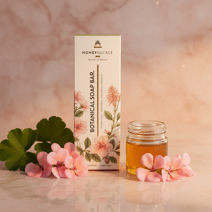 Honeysuckle Rose Geranium Soap Bar hero