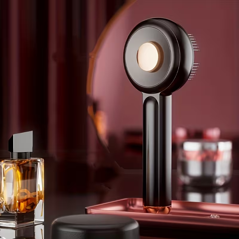 3-in-1 Hair Oil Applicator lifestyle shot on vanity tray