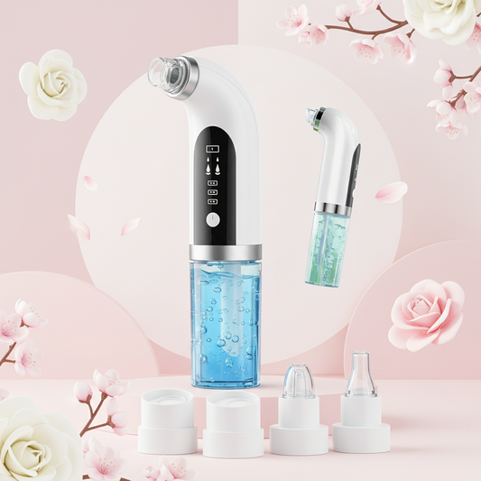 Electric Blackhead Remover on pink background