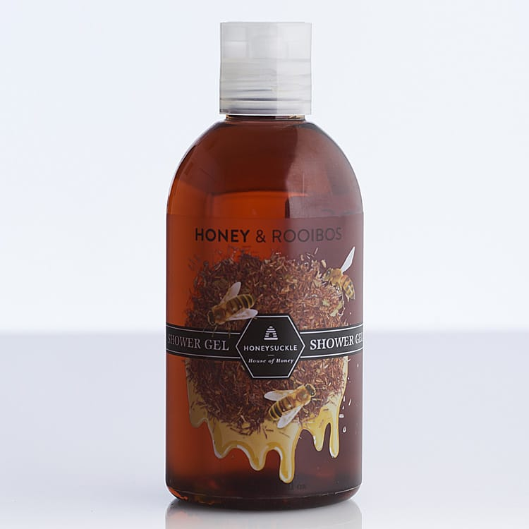 Honeysuckle Honey & Rooibos Shower Gel 250ml bottle