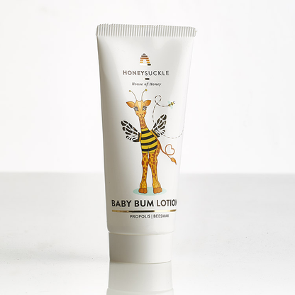 Honeysuckle Babee Baby Bum Lotion 100ml with propolis and beeswax
