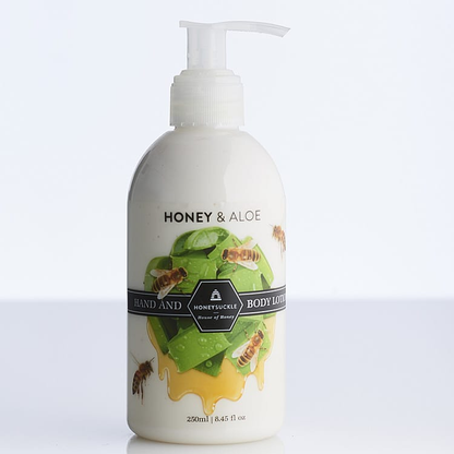 Honeysuckle Honey & Aloe Hand and Body Lotion 250ml original product photo